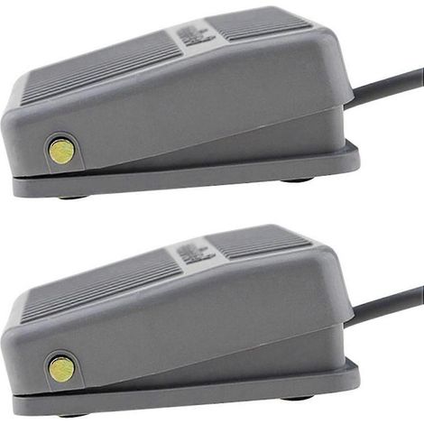 2x 250V Foot Pedal Momentary Control Switch Electric Foot Pedal Spdt GrayBusiness & Industrie, Elektronik & Messtechnik, Elektronische Bauelemente (1/5)