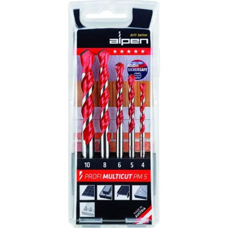 PUNTE SERIE UNIVERSALI PROFI MULTICUT PM5 5PZ ALPEN (1/2)