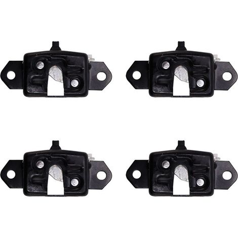 Serratura per portellone posteriore auto, 4 pezzi, nera, per Navara D40 2004-2012 90503-JT30A 90503-EB700