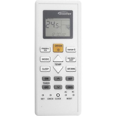 Télécommande de remplacement A75C18090 pour climatiseur Panasonic A75C18090 (1/4)