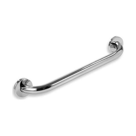 Barra de apoyo fija de 40 cm, acero inoxidable.