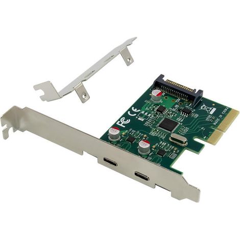 Esta tarjeta PCI Express le permite agregar fácilmente 2 puertos SuperSpeed USB 3.2 Gen 2 adicionales a su computadora de escritorio. Tiene una velo (1/2)