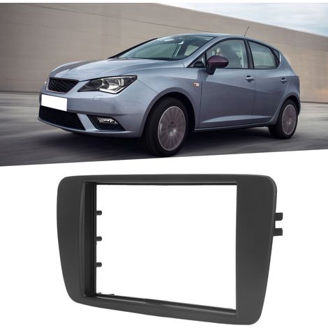 Marco para panel de audio de coche 2DIN para SEAT Ibiza 2008-2015