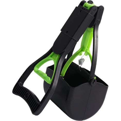 Nettoyeur de déchets de chien plié compact, pour la-Vert (1/2)