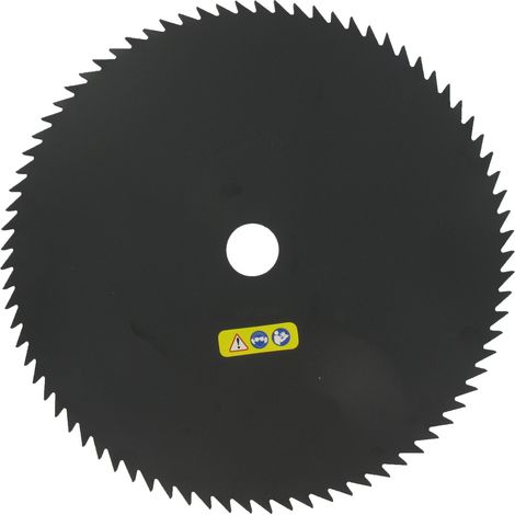 Lame de débroussailleuse 80 dents – Coupe 250mm – Alésage 25,4mm – Épaisseur 1,9mm – Pour coupes précises et nettes