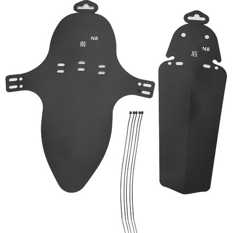 Vorder- und Hinterradschutzbleche für Mountainbikes und Rennräder, komplettes Zubehör (1/5)