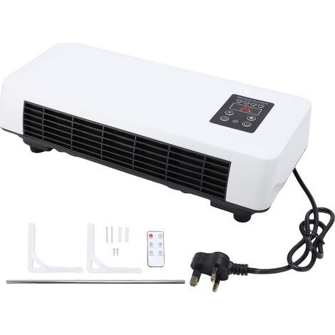 220V Wall-Mounted Heating Cooler, Temperature Control, Energy Saving, Small Machine for Home and Bedroom, UK Plug