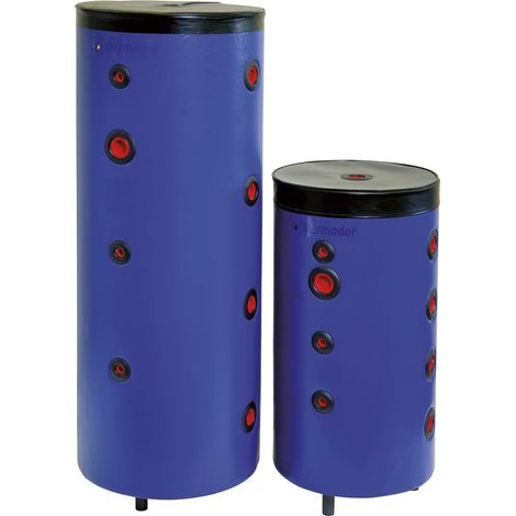 Bouteille de mélange sur pied pour chauffage et climatisation 100L