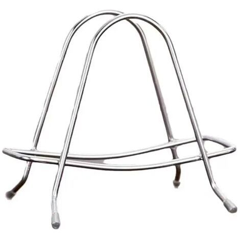 Étagère à planche à découper en fil d'acier inoxydable, étagère de rangement pour planches à découper, couvercles de casseroles, étagère de rangement pour plan de travail et placard de cuisine (1/5)