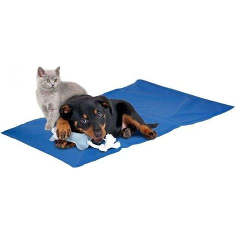 Tapis rafraоchissant avec chiens de refroidissement de gel, chats et animaux domestiques - prђt љ l'emploi - Aucune rfrigration - 40 x 50cm