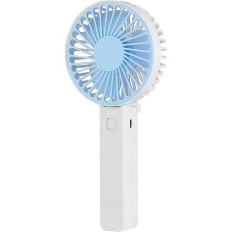 1 Mini ventilateur pliable, silencieux, USB, portable, bureau, poche, commande tactile (1/5)