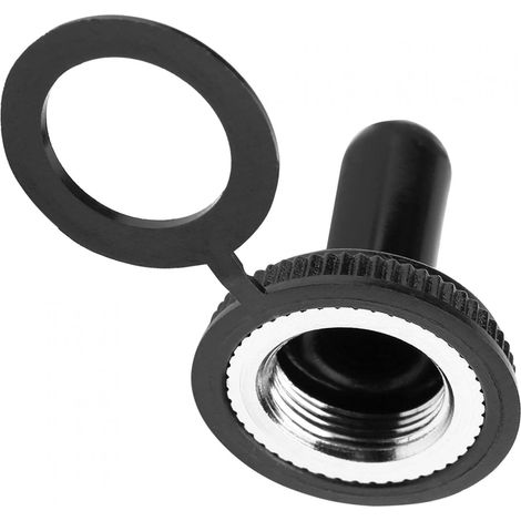 Capuchon étanche pour interrupteur à bascule - 20 pièces Couvre-bottes en caoutchouc étanches pour interrupteur à bascule de 12 mm (12 mm) (1/5)