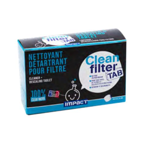 Nettoyant détartrant Impact CLEAN FILTER TAB -