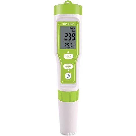 pH Mètre Electronique 4 en 1, Testeur de qualité de l'eau pH/TDS/EC/Température, Précision de Mesure de 0 à 14 pH, 2% Précision de Lecture, Set 0-19999 PPM, pour Piscine, Aquarium, Eau Potable-LIAIKI (1/5)