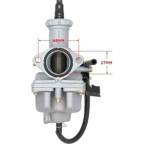 Kit carburatore PZ27 27mm per moto 125-300cc, ATV, Quad, Go Kart, con cavo avviamento manuale (1/3)