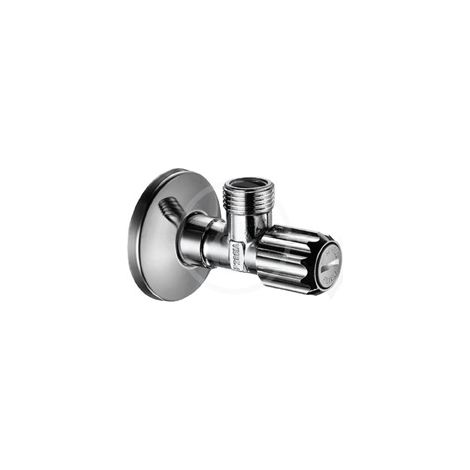 Hansgrohe - Válvula angular con filtro fino, cromo 13904000 (1/2)