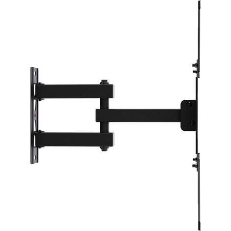 Soporte / colgador para tv maclean, vesa máx. 400x400, 32-55", hasta 25 kg, negro, ajuste de inclinación 0°-15° y giro +90°-90°, mc-190 (1/5)