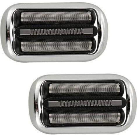 Ersatzscherkopf 32S mit Scherfolie und Klinge, kompatibel mit Braun Series 3 Rasierern (3000s, 3010s, 3040s, 3050cc, 3070cc, 3080s, 3090cc) (2 Stück 32S) (1/5)