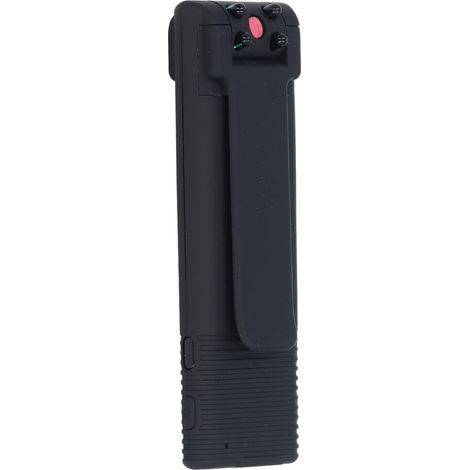 Caméra corporelle portable à clip magnétique arrière, vision nocturne 1080p, rotation à 180°, grand angle, pour les forces de l'ordre et la conduite. (1/5)