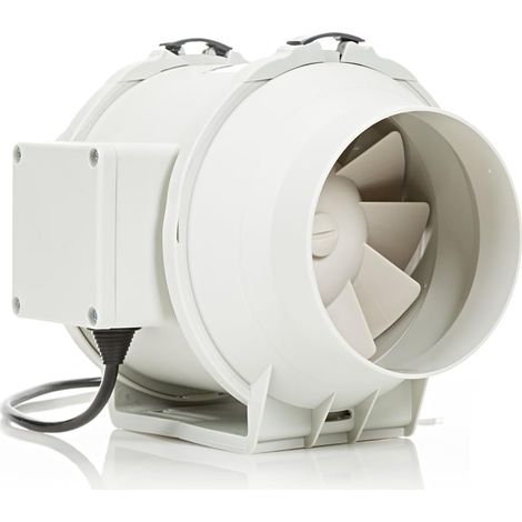 DFA125 Inline-Abluftventilator für 125 mm / 5 Zoll Kanäle – Energieeffizienter Industrieventilator