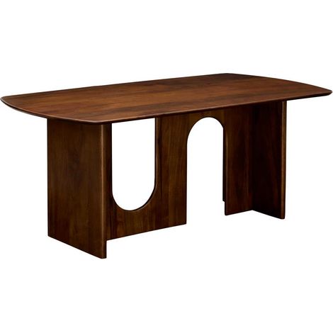 Table Ă Manger en Bois "Shelty" 180cm Marron (1/4)