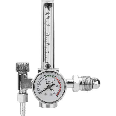 Argon Gas Pressure Reducer Argon Gas Meter Outlet Male Thread G5/8-14 (CGA540) (1/5)