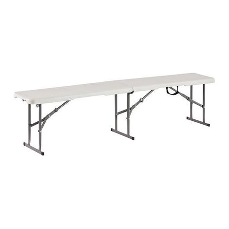 Panca Pieghevole Gryn in Plastica 183 cm x 28 x 43 (1/2)