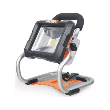 Lámpara de trabajo con batería Worx WX026.9, foco de obra de 20 V - sin batería - sin cargador (1/5)
