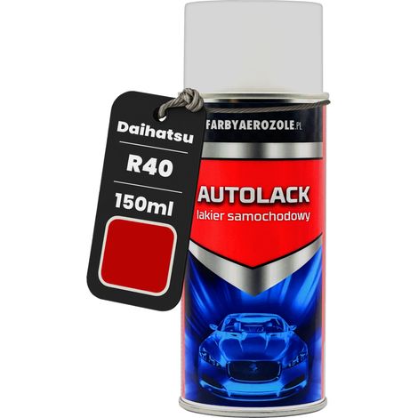 Pintura acrílica en aerosol lista para usar de 150 ml para Daihatsu R40 ROJO (1/5)