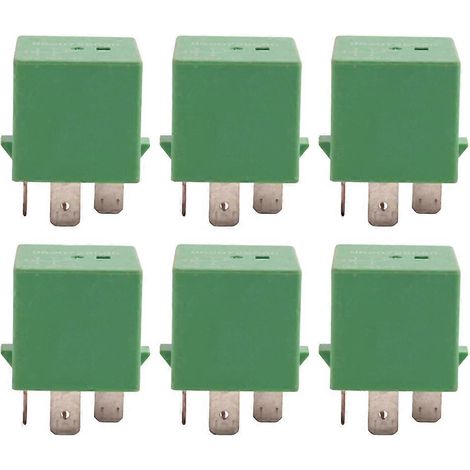 Relais de ventilateur de radiateur 12 V 35 A 5 broches vert 6547TX pour Peugeot 206 207 306 307 406 407 807 (1/5)