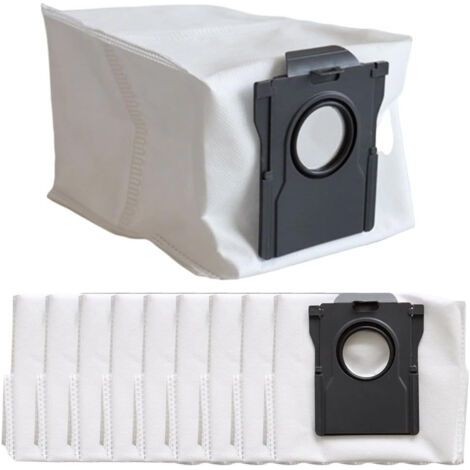 Sacs à poussière compatibles avec l'aspirateur robot Dreame X40Pro / S30Pro Ultra (version ultra-mince refroidie à l'eau), lot de 10 (1/4)