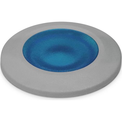 Foco empotrable de pared o suelo RAIN redondo Blue G9 LED Bulb 1,70 W 170 lm IP67 Gris (1/3)