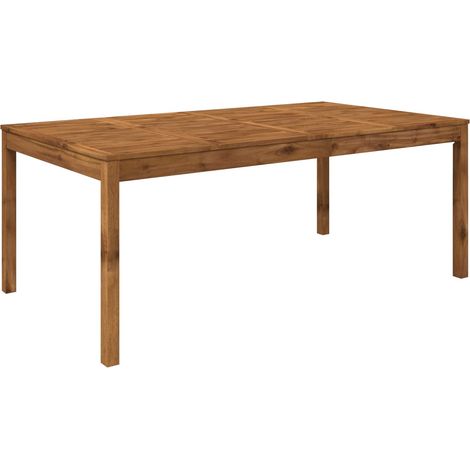 Mesa de cena de jardín Natural 196 x 100,5 x 75 cm vidaXL (1/5)