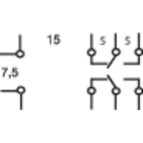 Omron G2R-2-12V Relè per PCB 12 V/DC 5 A 2 scambi 1 pz.