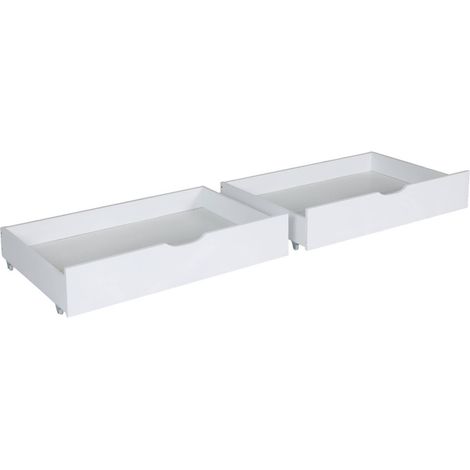 sweeek - 2er-Set Schubkasten für Kinderbett Kiefernholz (1/5)