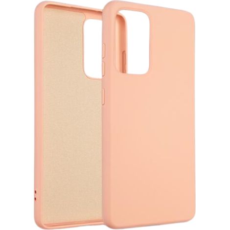 Funda de silicona Beline para Samsung S21 Ultra Rosa Oro/Oro Rosa