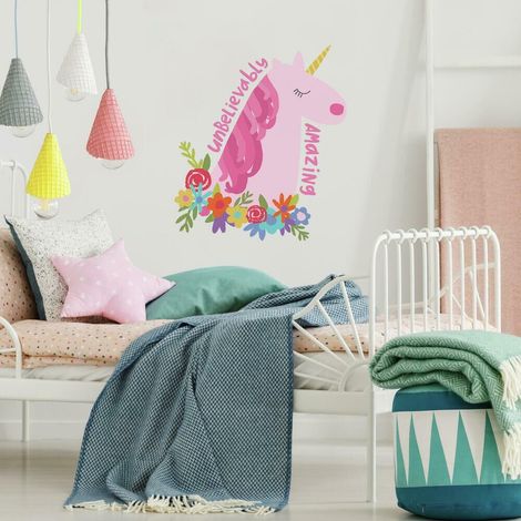 Sticker Mural Incroyable Licorne (1/5)