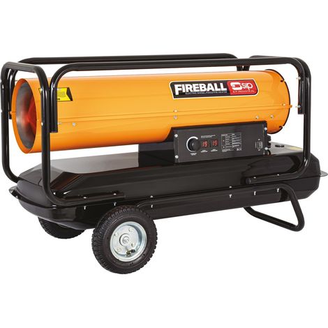 SIP FIREBALL XD215 Diesel/Paraffin Space Heater - L115 x W53 x H66 cm