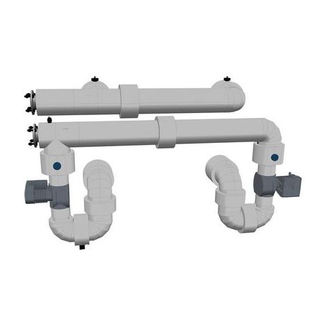 Kaskadenset DN100 mit Pumpe 2x350 kW  - 7736606470 von Buderus