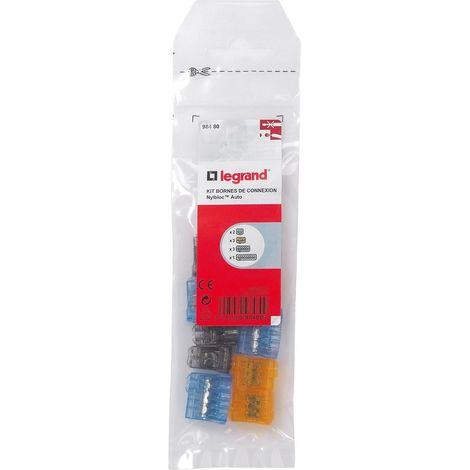 LEGRAND - Borne connexion automatique assortiment blister