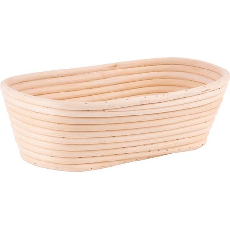 Banneton MagicHome, en rotin, pour la levée du pain, ovale, max. 850 g, 35x14x7 cm