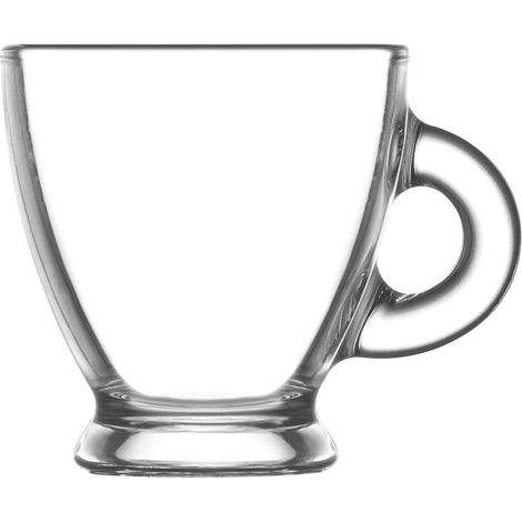 Verre Roma, LAV, en verre, a café, 95 ml, 64x66 mm, lot de 6