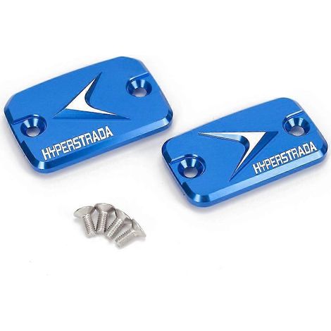 Hochwertiger Bremsflüssigkeitsbehälterdeckel für die Kupplungszylinder der Vorderradbremse, passend für Honda Hypermotard 796, 821, 939, Hyperstrada 821, 939 und Desert X – Blau