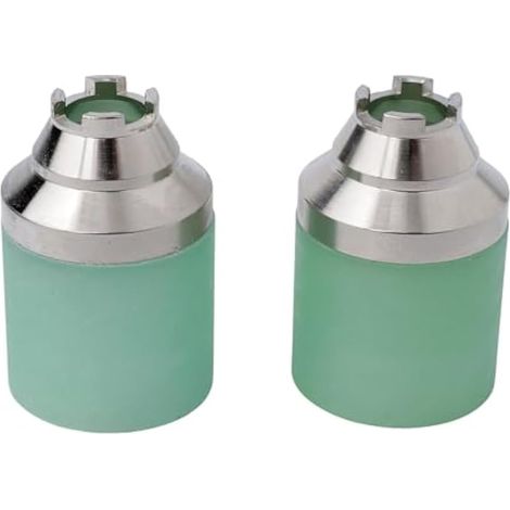 Lot de 2 capuchons de protection en fibre de verre P80 pour lampe de coupe plasma en fibre de verre: pièce isolante, accessoires de rechange pour machine à découper le métal, outils consommables et (1/5)