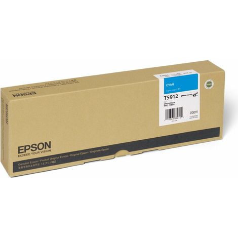 Epson Tintenpatrone cyan T 591 700 ml T 5912