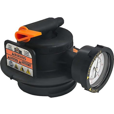 Ensemble de purge d'air manuel 2420MAR2, soupape de purge d'air DEX2420MAR2, pour filtres à cartouche Pro-Grid de, Swim Clear (1/5)