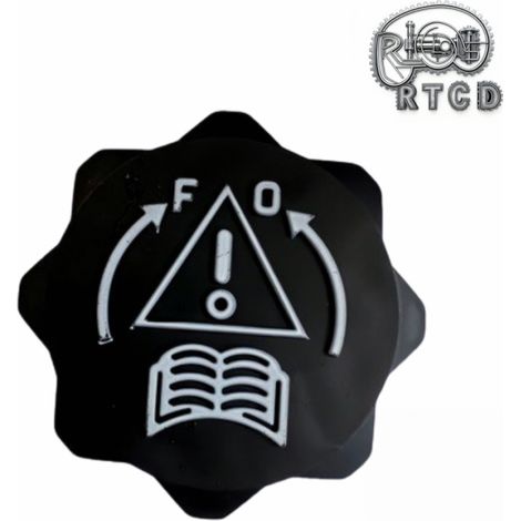 Bouchon de radiateur Peugeot 1306E4X (octogonal) compatible avec Peugeot (1/5)