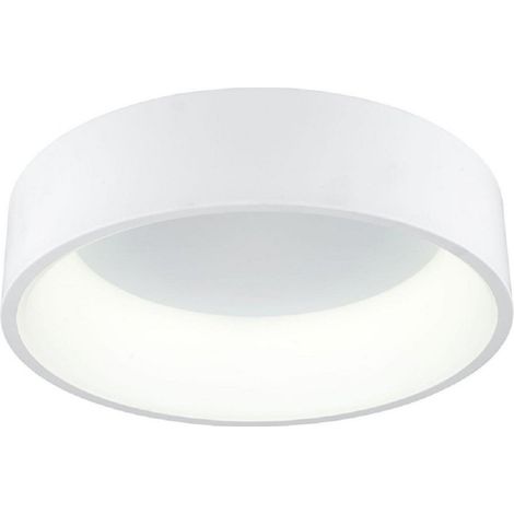 TrAdE Shop Traesio - Plafoniera Tonda Lampada Soffitto Parete Led 42w Cct 3000k 4000k Luce 60cm 230v - Bianco (1/4)