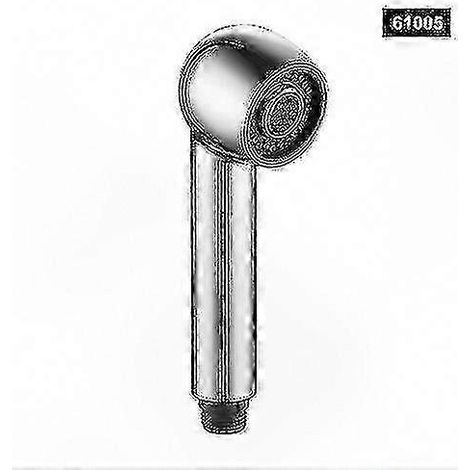 Raccord de douchette de robinet de cuisine extractible, pomme de douche intégrée pour remplacement rapide, fonction jet et brumisation, finition chromée, adapté à la plupart des mitigeurs, modèle stan (1/5)