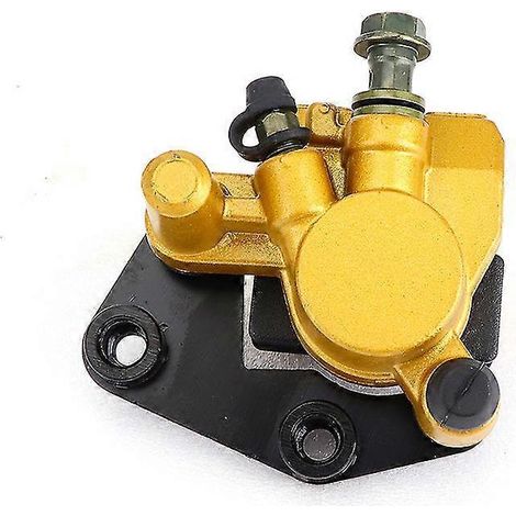 Étrier de disque de frein hydraulique avant pour scooter Kymco 50cc, 110cc et 125cc, moto tout-terrain, quad, cyclomoteur (référence GY6) - Or (1/5)